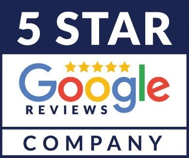 5 star reviews on Google